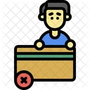 Pago Rechazado Credito Debito Icono