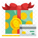 Pago De Regalo Pago Caja De Regalo Icono