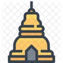 Pagoda Temple Building Icon