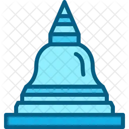 Pagoda budista  Icono