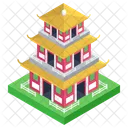 Architecture Building Pagoda Icon