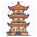 Pagode Icône