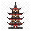 Pagode Icône