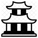 Heiter Tempel Naturlich Symbol