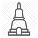 Tailandes Pagode Asia Icon
