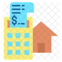 Pagos De Facturas De La Casa Pago Del Alquiler De La Casa Factura De Alquiler Icon