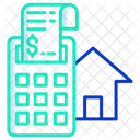 Pagos De Facturas De La Casa Pago Del Alquiler De La Casa Factura De Alquiler Icon
