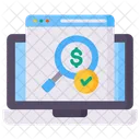 Paid Laptop Website Icon