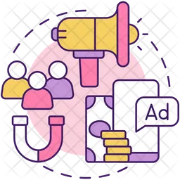 Paid ads  Icon