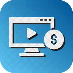 Paid Content  Icon