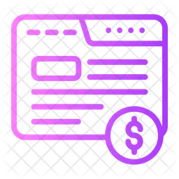 Paid Content  Icon