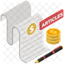 Paid Article Paid For Articles Content Payment Icon