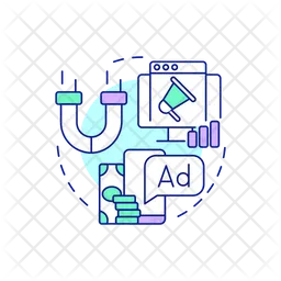 Paid healthcare ads  Icon
