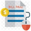 Paid Invoice  Icon