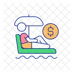Paid leave  Icon