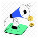 Paid Marketing  Icon