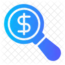 Paid Search Research Dollar Icon