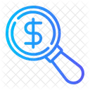 Paid Search Research Dollar Icon