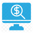 Paid Search Monitor Business Icon