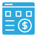Paid Service Dollar Marketing Icon