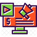 Paid Social Advertising Advertising Media Symbol