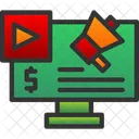 Paid Social Advertising Advertising Media Symbol