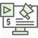 Paid Social Advertising Advertising Media Symbol