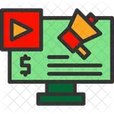 Paid Social Advertising Advertising Media Symbol