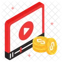 Online Money Marketing Icon