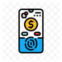 Biometrique Paiement Authentification Icône