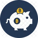 Banque Sur Bitcoin Investissement Bitcoin Echange Bitcoin Icône