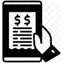 Paiement de factures  Icône