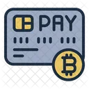 Paiement en bitcoins  Icône