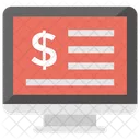 Paiement En Ligne Paiement Informatique Banque En Ligne Icon