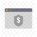 Paiement En Ligne Securise Paiement Paiement Securise Icon