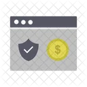 Paiement En Ligne Securise Paiement Paiement Securise Icon