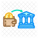 Invisible Paiements Fintech Icône