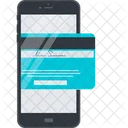 Paiement Mobile Paiement En Ligne Paiement Numerique Icône