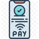Paiement Mobile Mobile Paiement Icône