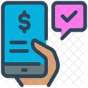 Paiement mobile  Icône