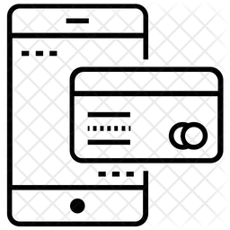 Paiement mobile  Icône
