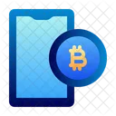 Bitcoin Crypto Monnaie Especes Electroniques Icon