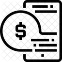 Paiement mobile  Icône