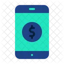 Telephone Portable Solutions Fintech Financieres Icon