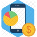 Mobile Argent Finance Icône