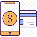 Paiement Numerique Paiement Par Carte Paiement Securise Icône