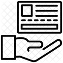 Paiement Par Carte De Credit Icône