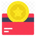 Paiement par carte  Icône