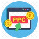 Paiement Par Clic Ppc Cpc Icône