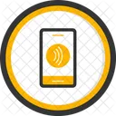 Paiement Par Tapotement Paiement Sans Contact Technologie NFC Icône